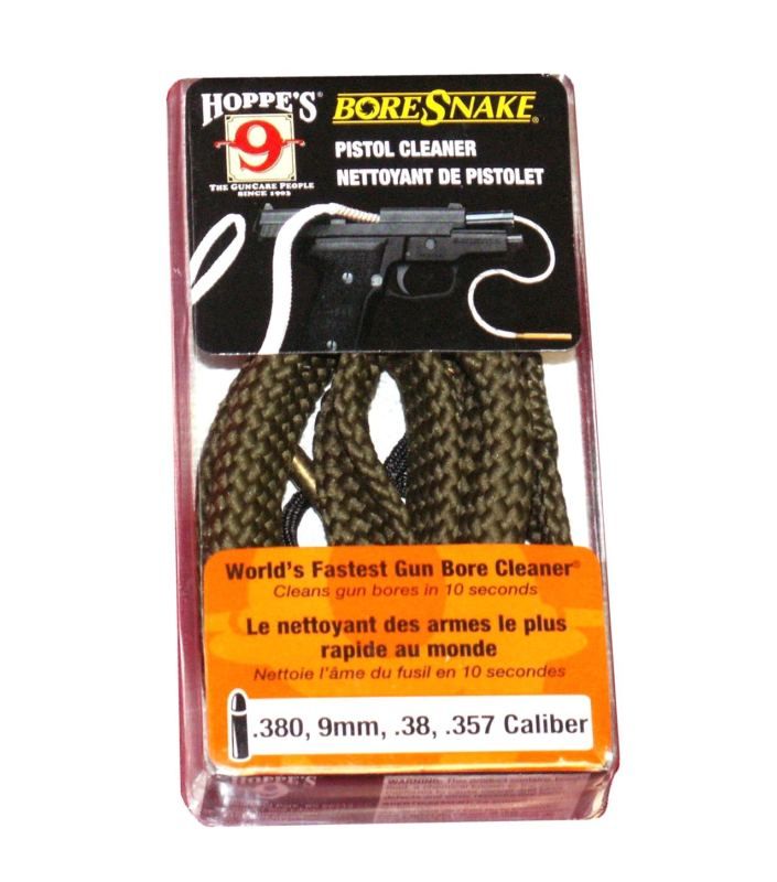   Bore Snake Pistol Bore Cleaner   .380, 9mm, .38, .357 Caliber Pistols