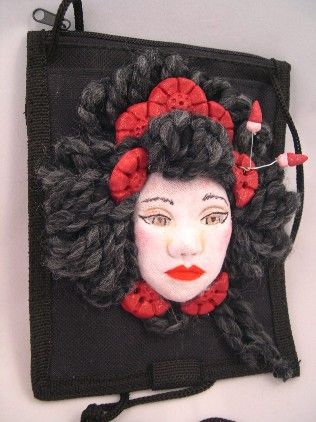 Push Mold for Polymer Clay   China Doll   Geisha Doll  