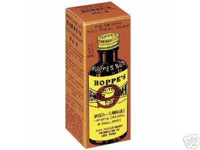 Hoppes Hoppes #9 Powder Solvent 2 oz bottle #902 NEW  