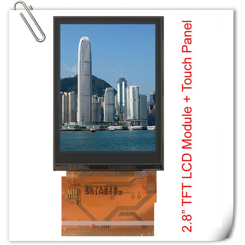 TFT Color LCD Module Display + Touch Panel Screen  