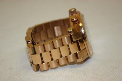 Michael Kors MK 8096 Rose Gold Tone Chronograph Watch  