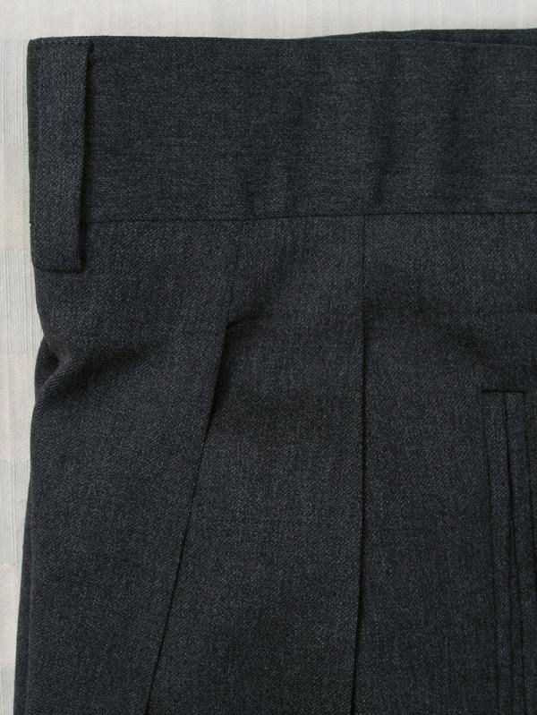   Armani Wool Pants Trousers Dark Gray 35 x 30 Italy Perfect  