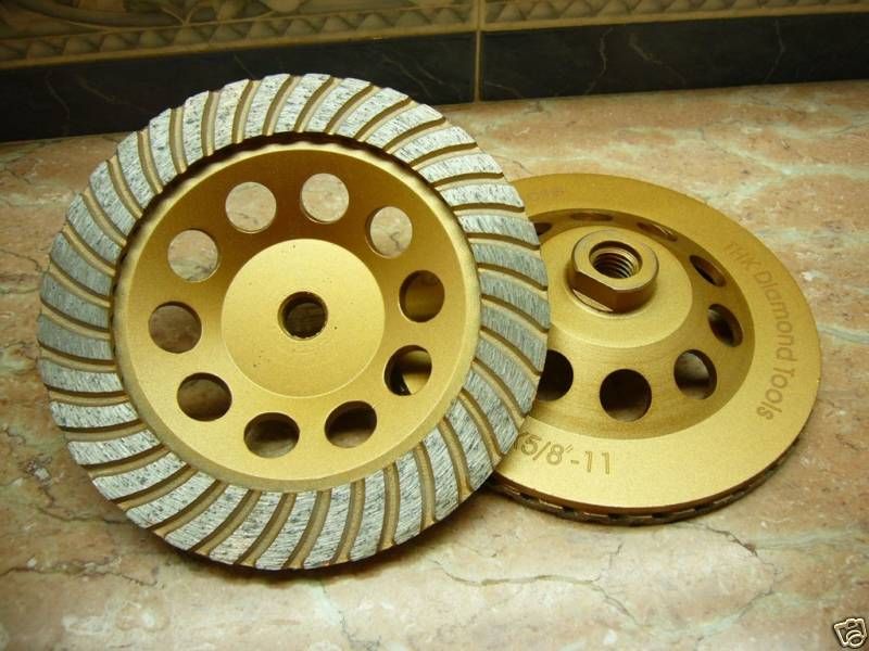 inch 5/8 DIAMOND TURBO segment Grinding Cup Wheel  