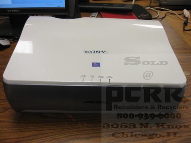 SONY vpl px40 SUPERBRIGHT PROJECTOR 3500 LUMENS 806 lamp hrs  
