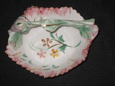 VINTAGE TOSCANY ITALY STRAWBERRY POTTERY DISH 6  